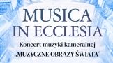 Grafika z napisem "Musica in Ecclesia"